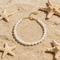 Retro Full-strand Small Pearl Bracelet And Necklace