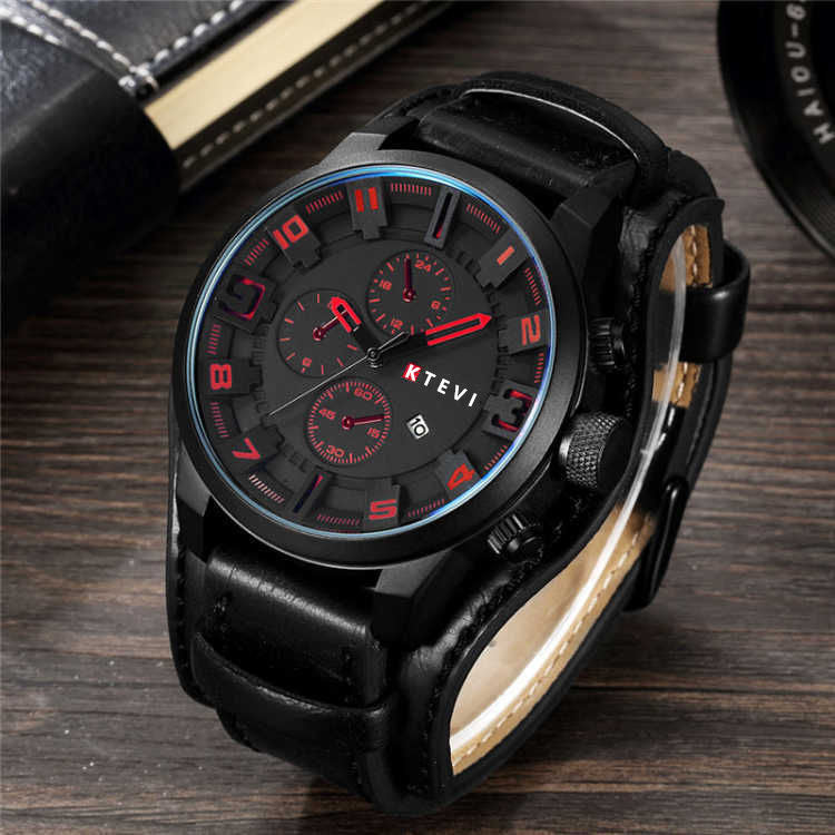 Mens Trendy Korean-style Sport Watch