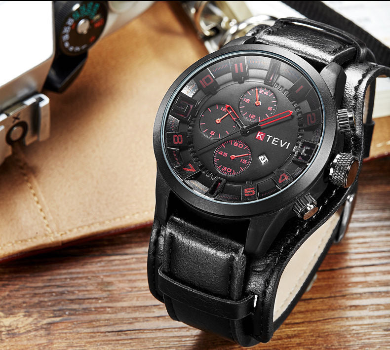 Mens Trendy Korean-style Sport Watch