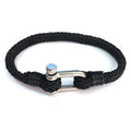 Minimal Steel Cord Bracelet