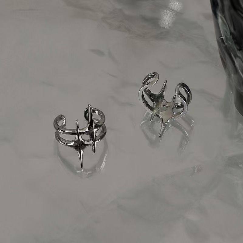 Punk Style Hip Hop Geometric Star Adjustable