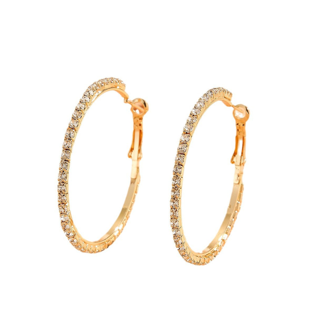 Exaggerated Earrings Womens Simple Fashion