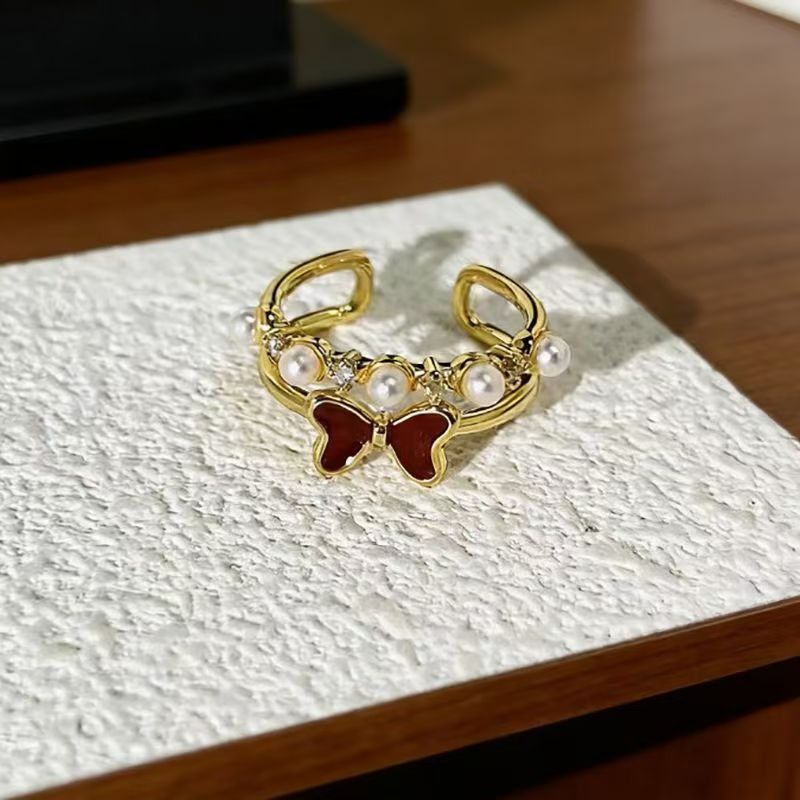 Horse Year Ring INS Style Geometric Horse