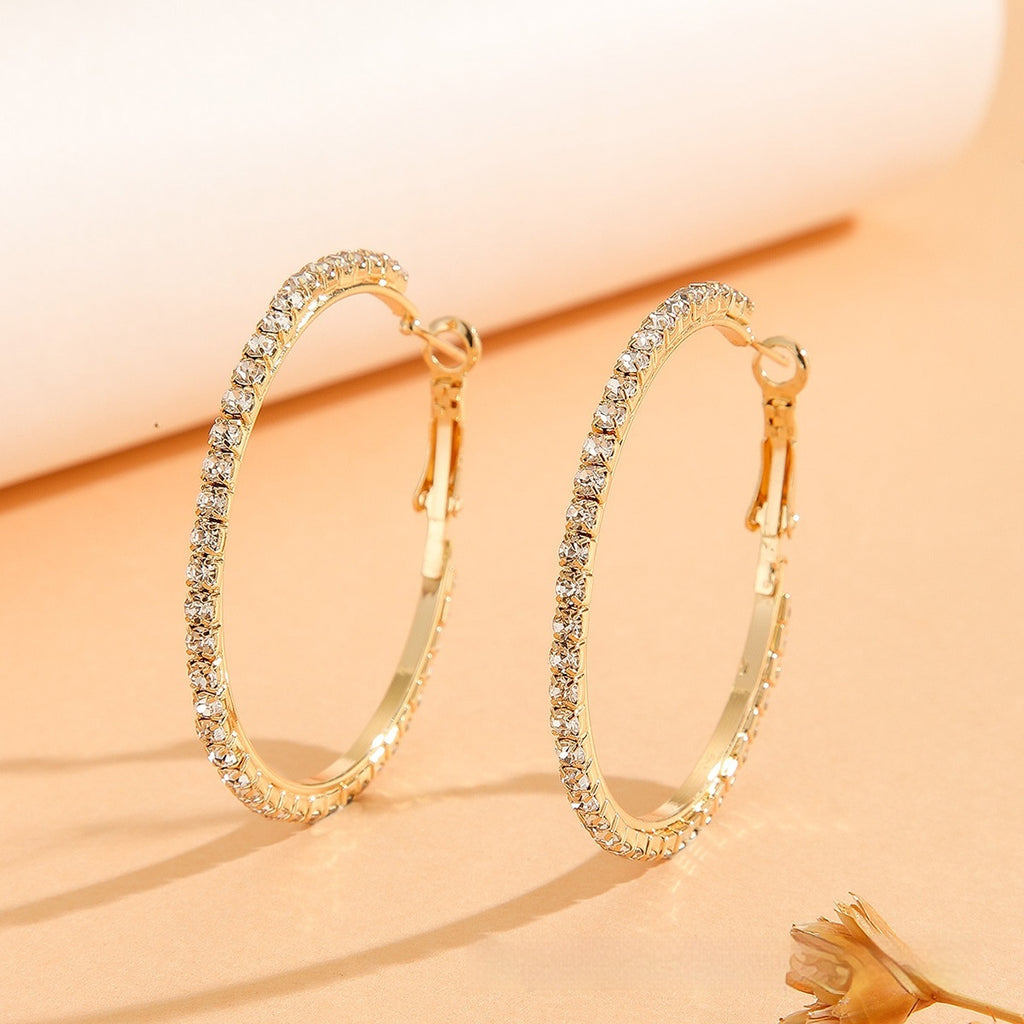 Exaggerated Earrings Womens Simple Fashion