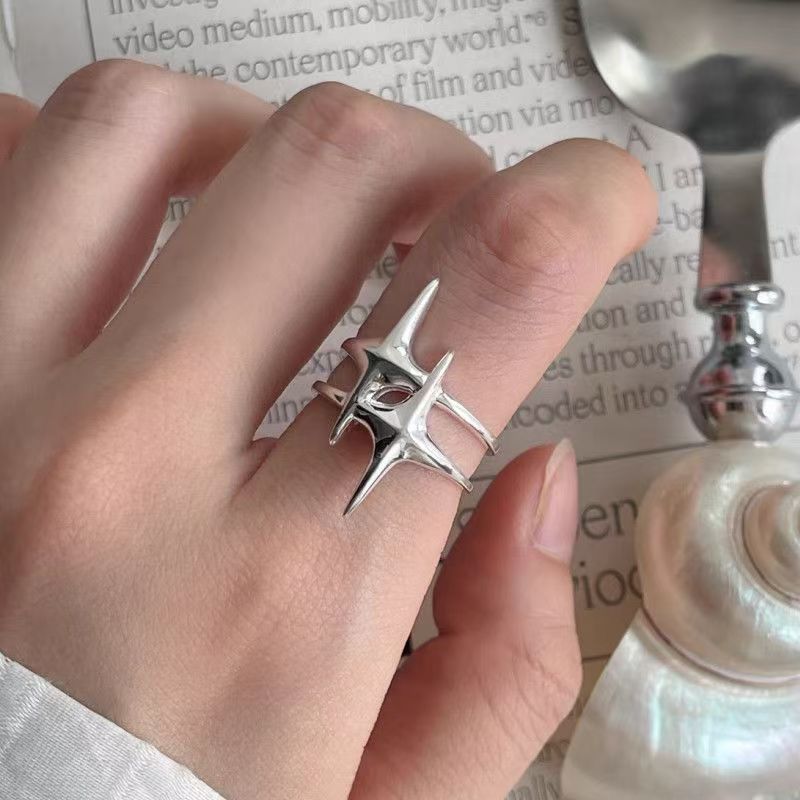 Punk Style Hip Hop Geometric Star Adjustable