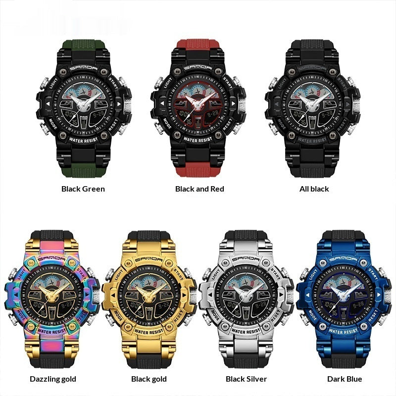 Trendy Waterproof Multi-function Digital Watch
