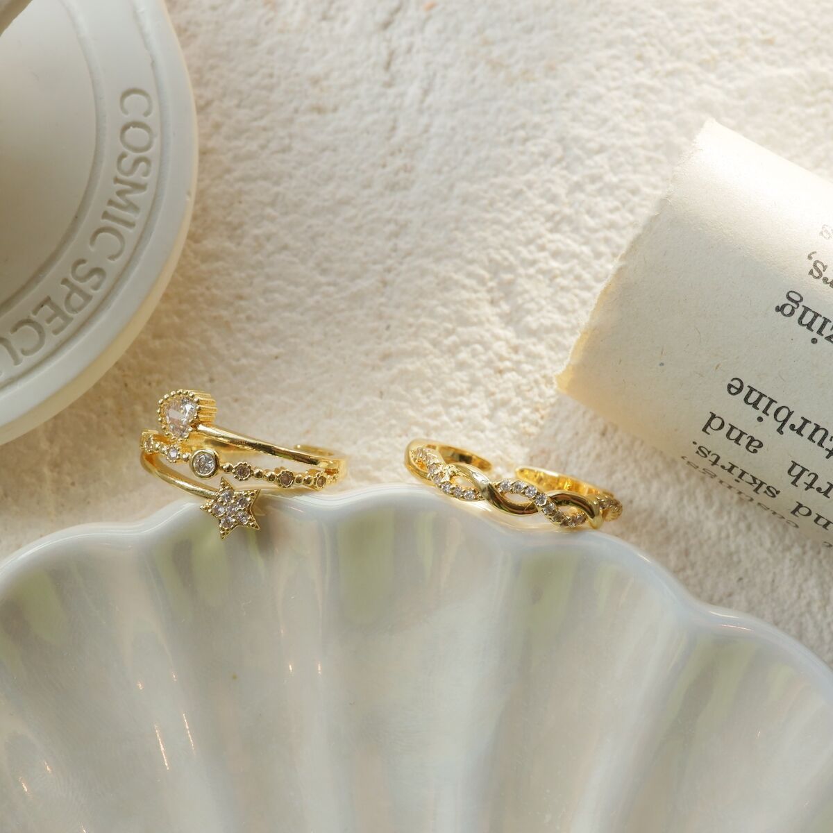Heart & Star Ring For Women