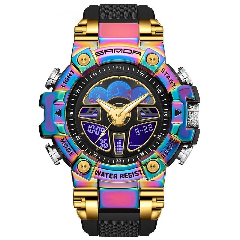 Trendy Waterproof Multi-function Digital Watch