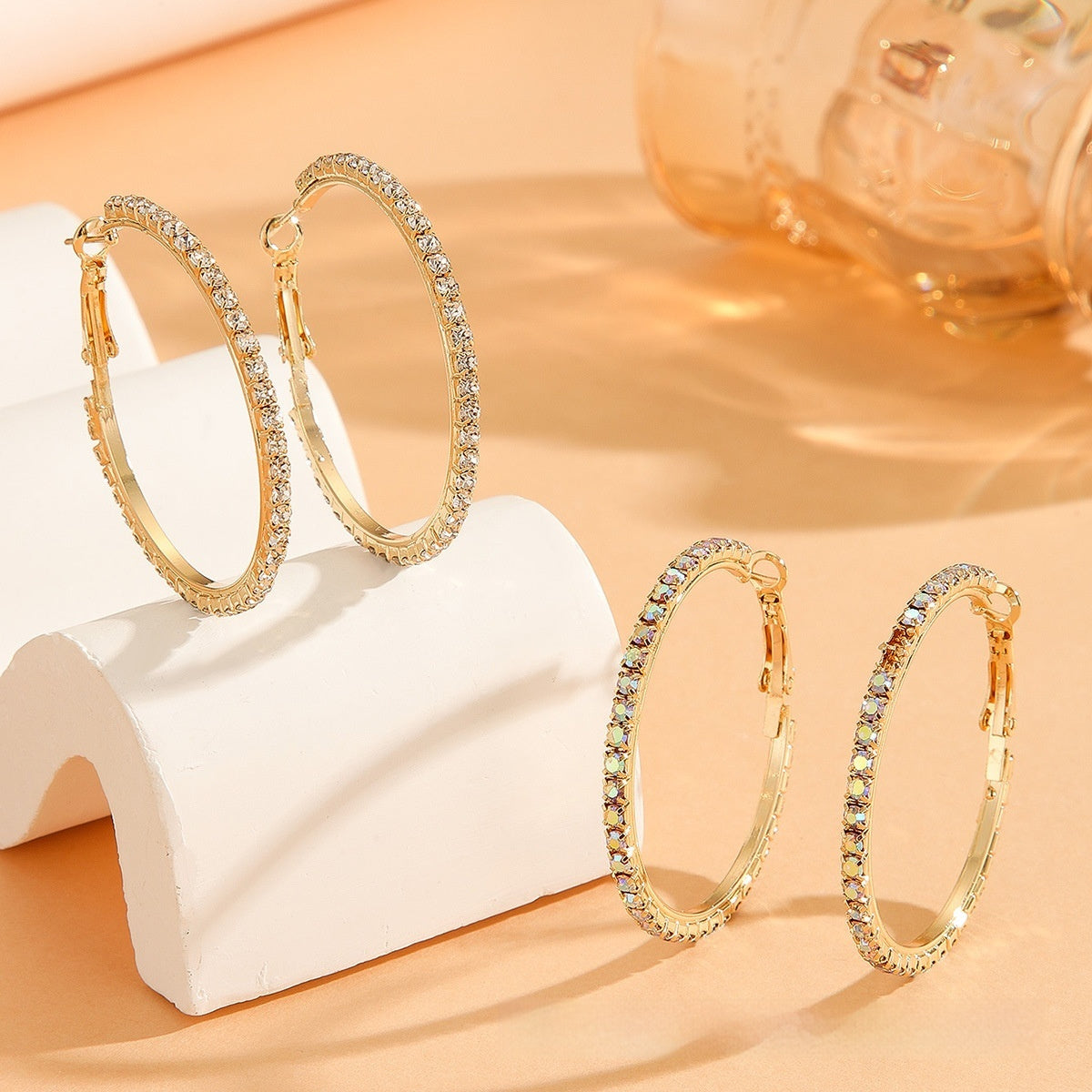 Exaggerated Earrings Womens Simple Fashion