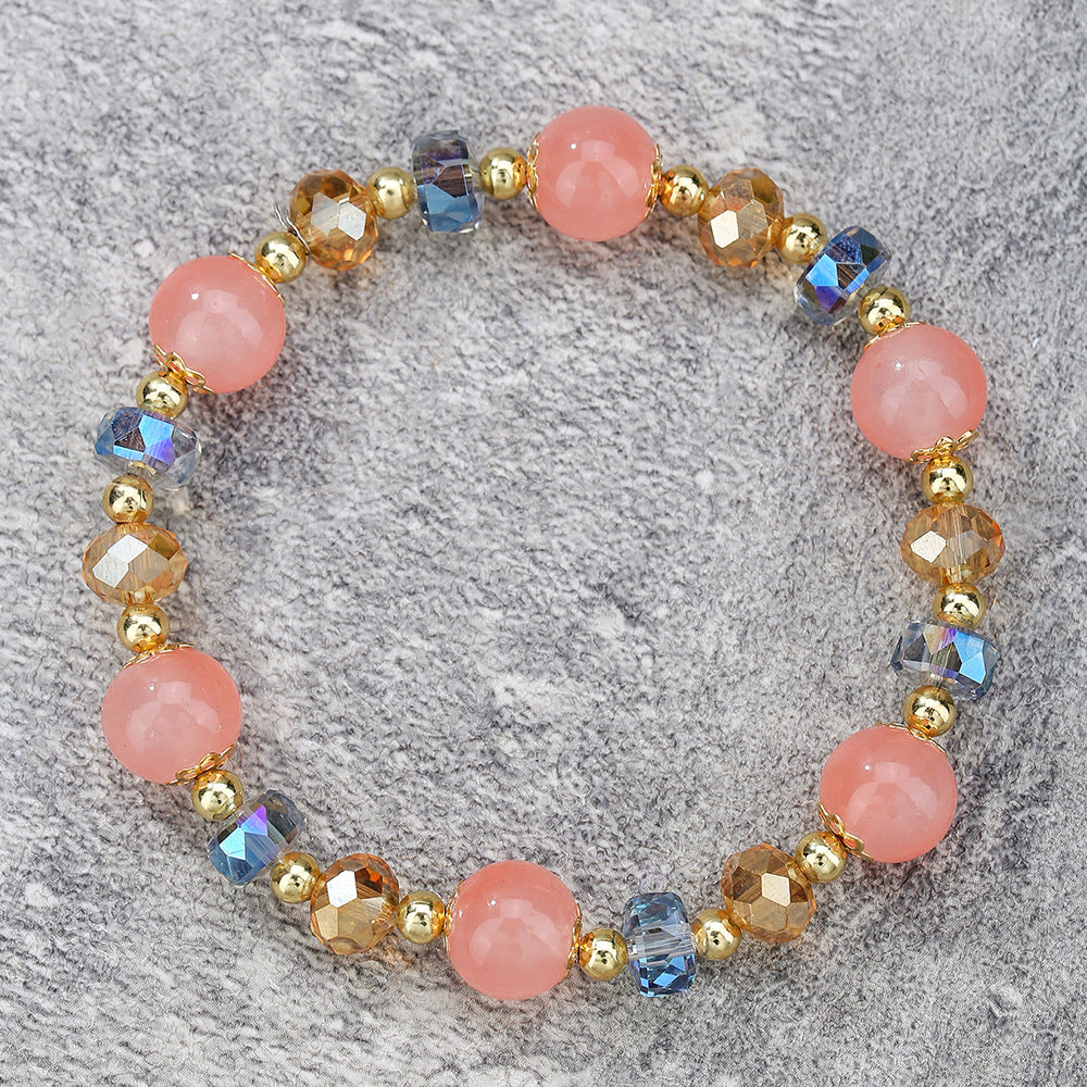 Retro Forest-Style Colorful Beaded Bracelet For Women