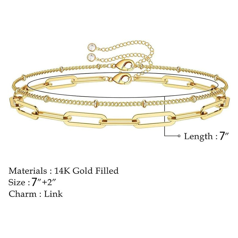 Cute Evil Eye Oval Chain Pearl Bar Turtle Gold Bracelets For Women