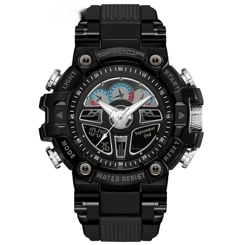 Trendy Waterproof Multi-function Digital Watch