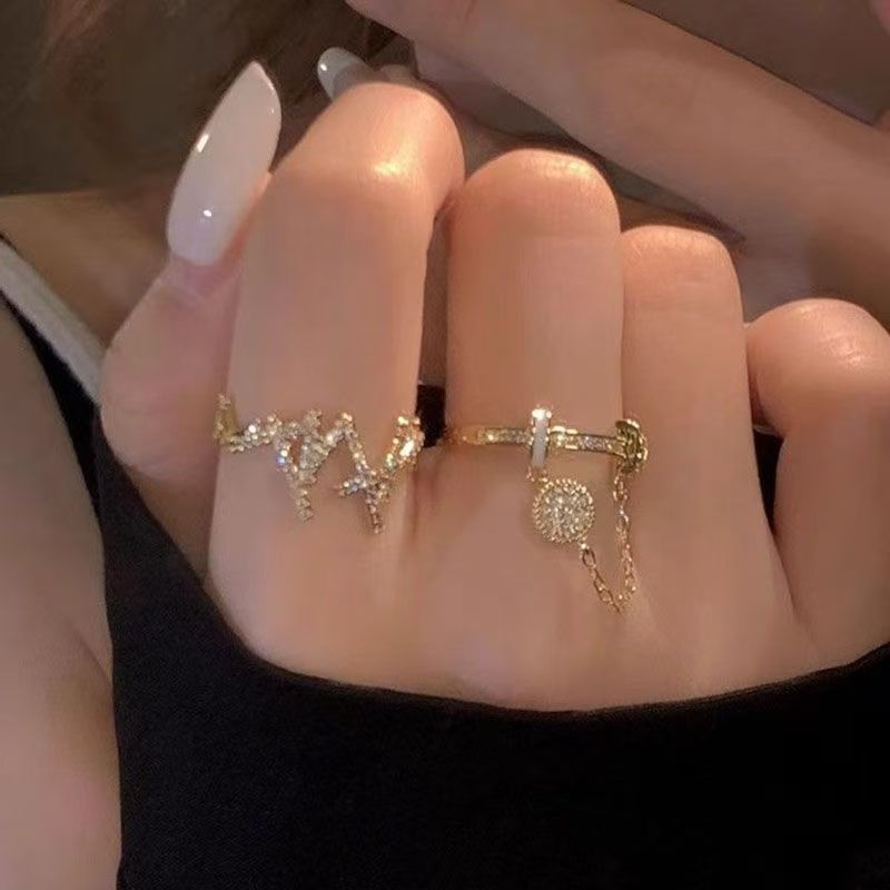 Heart & Star Ring For Women